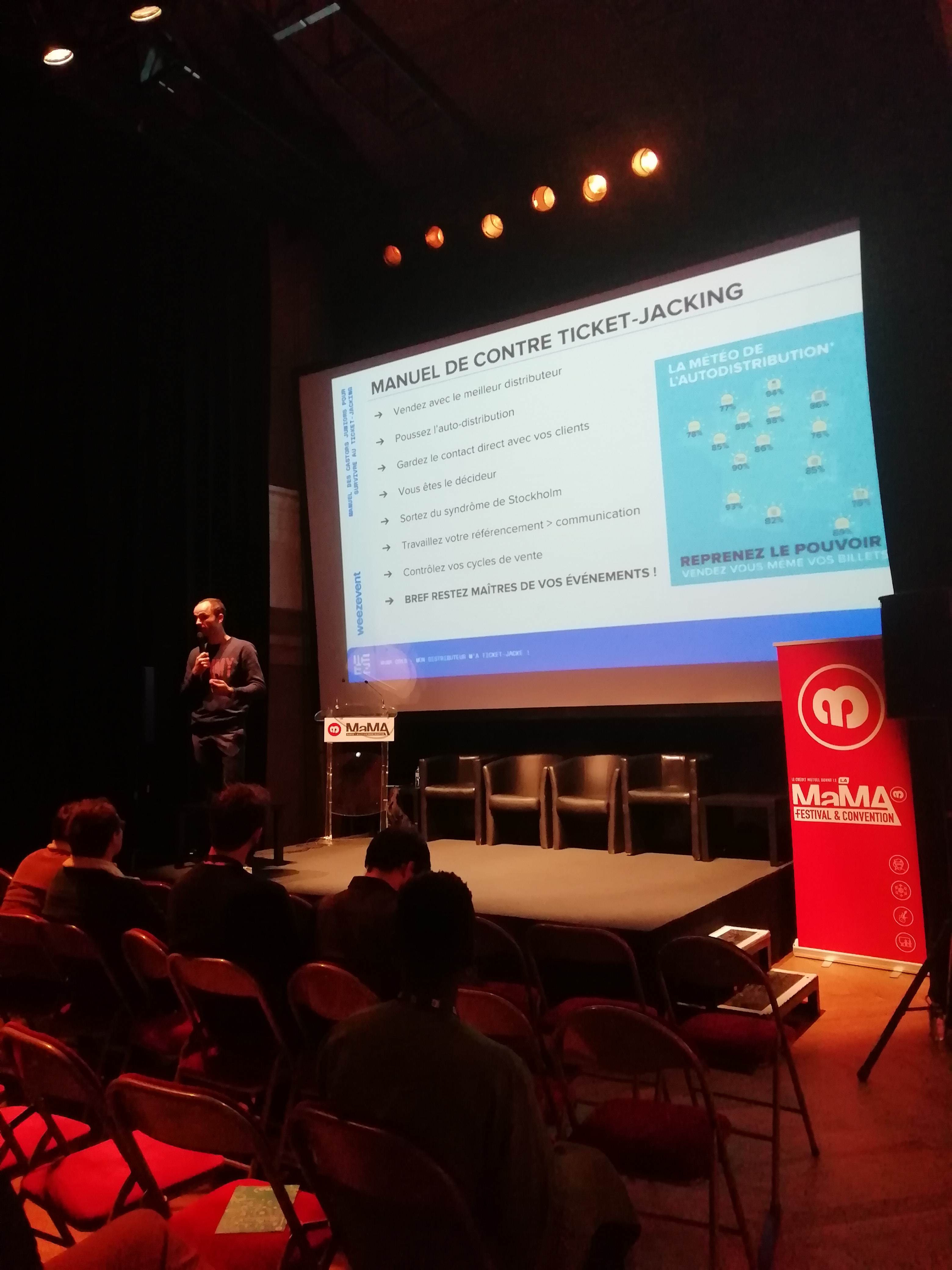 Retrospective de Weezevent au MaMA 2018, le festival des pros de la musique !