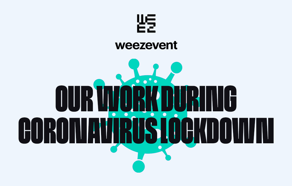 Our work during the coronavirus lockdown