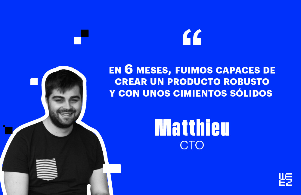 <meet the team> Matthieu, CTO