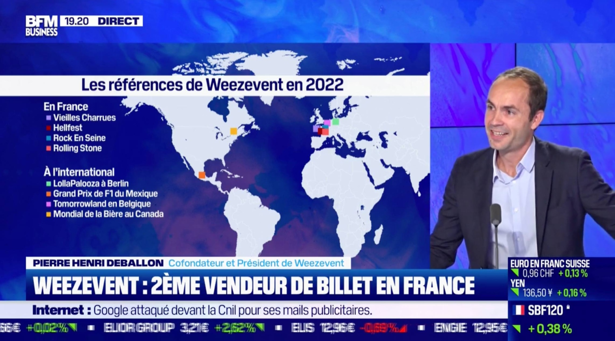 La actividad de los eventos en 2022: Pierre-Henri Deballon en BFM Business