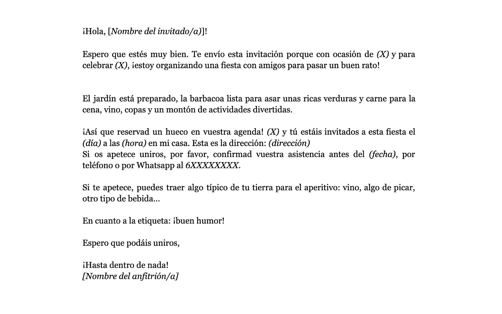 Plantillas para hacer invitaciones a fiestas de cumpleaños en línea con