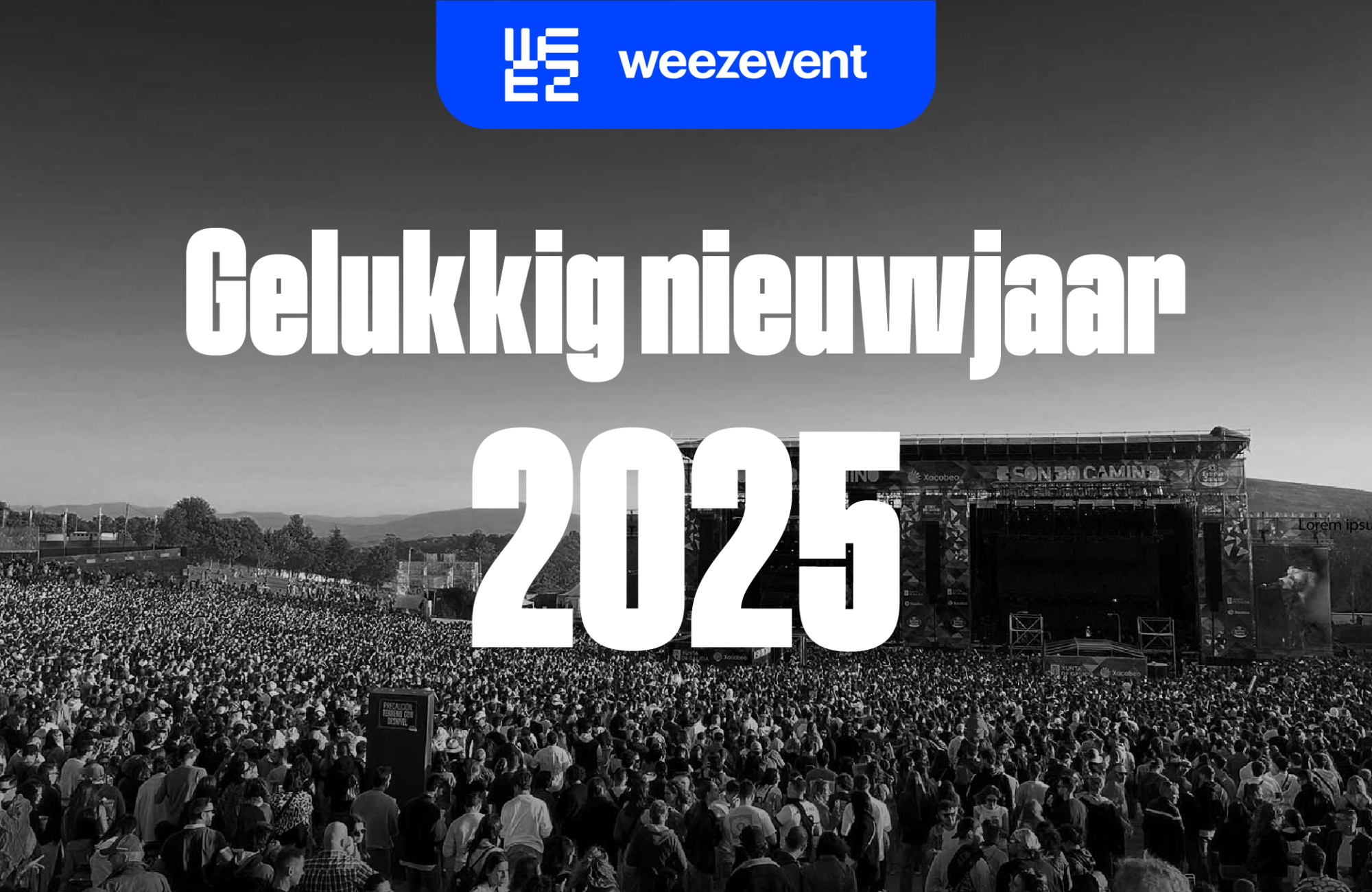 Weezevent wenst je een prachtig 2025
