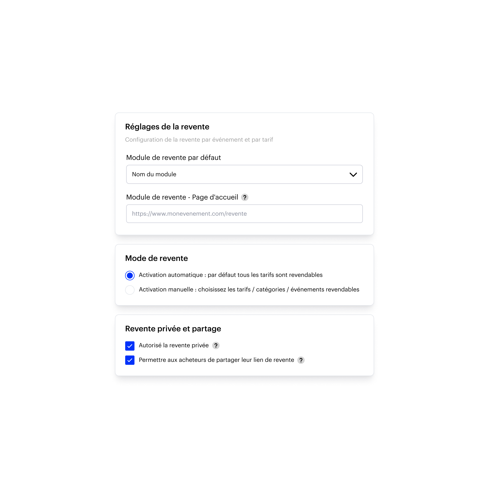 Landing – FR – Revente billet