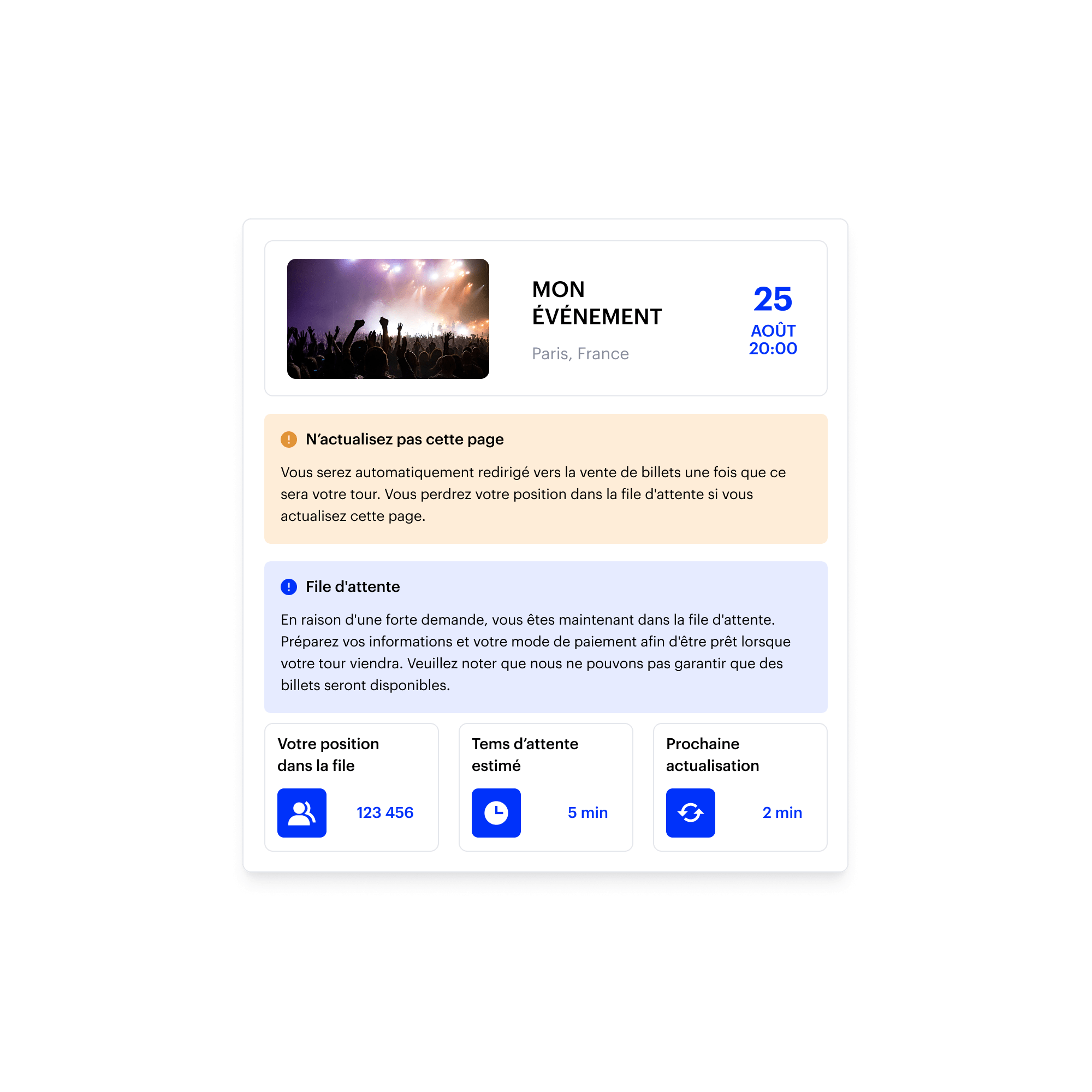 Landing – FR – File d’attente
