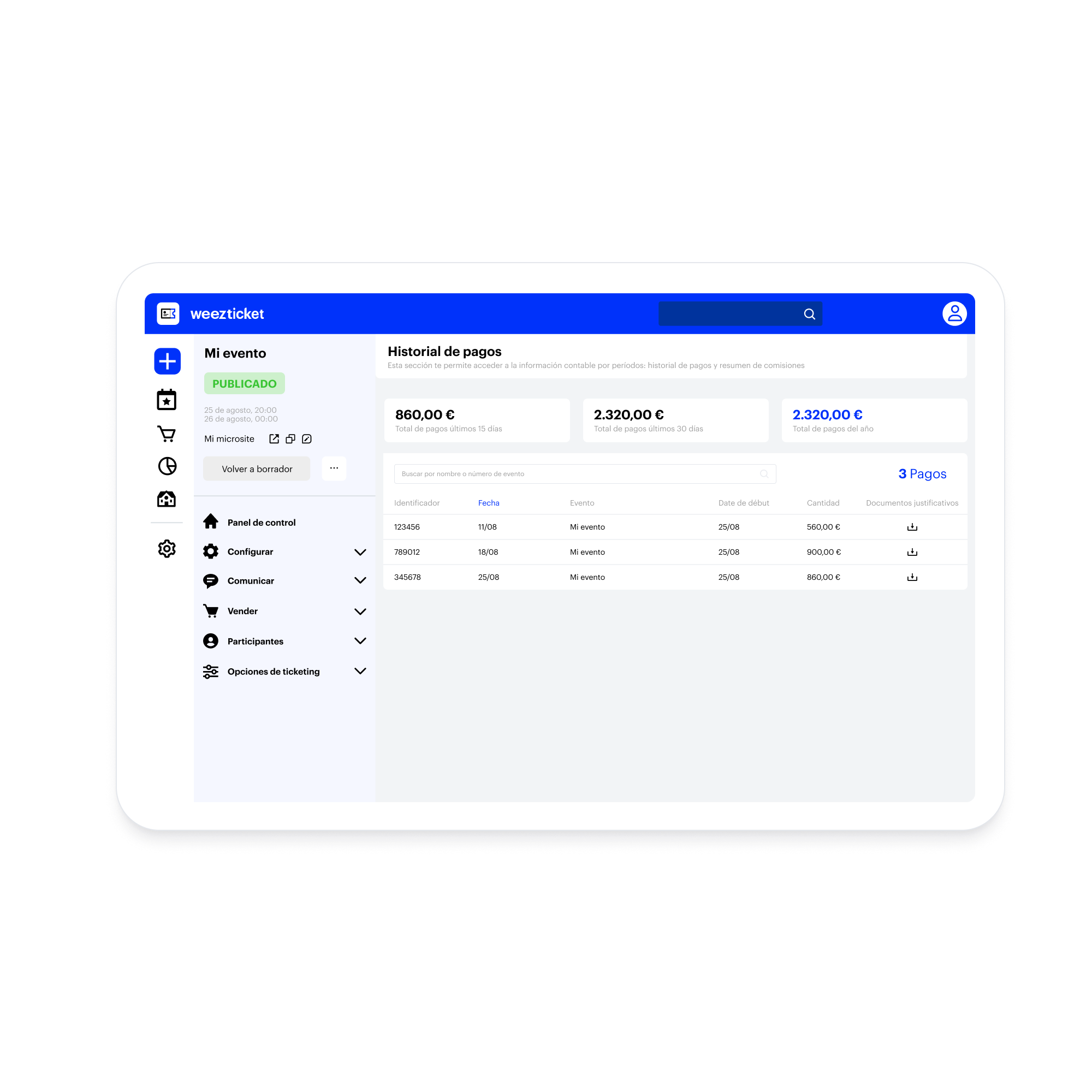 Gestion des reversements comptables