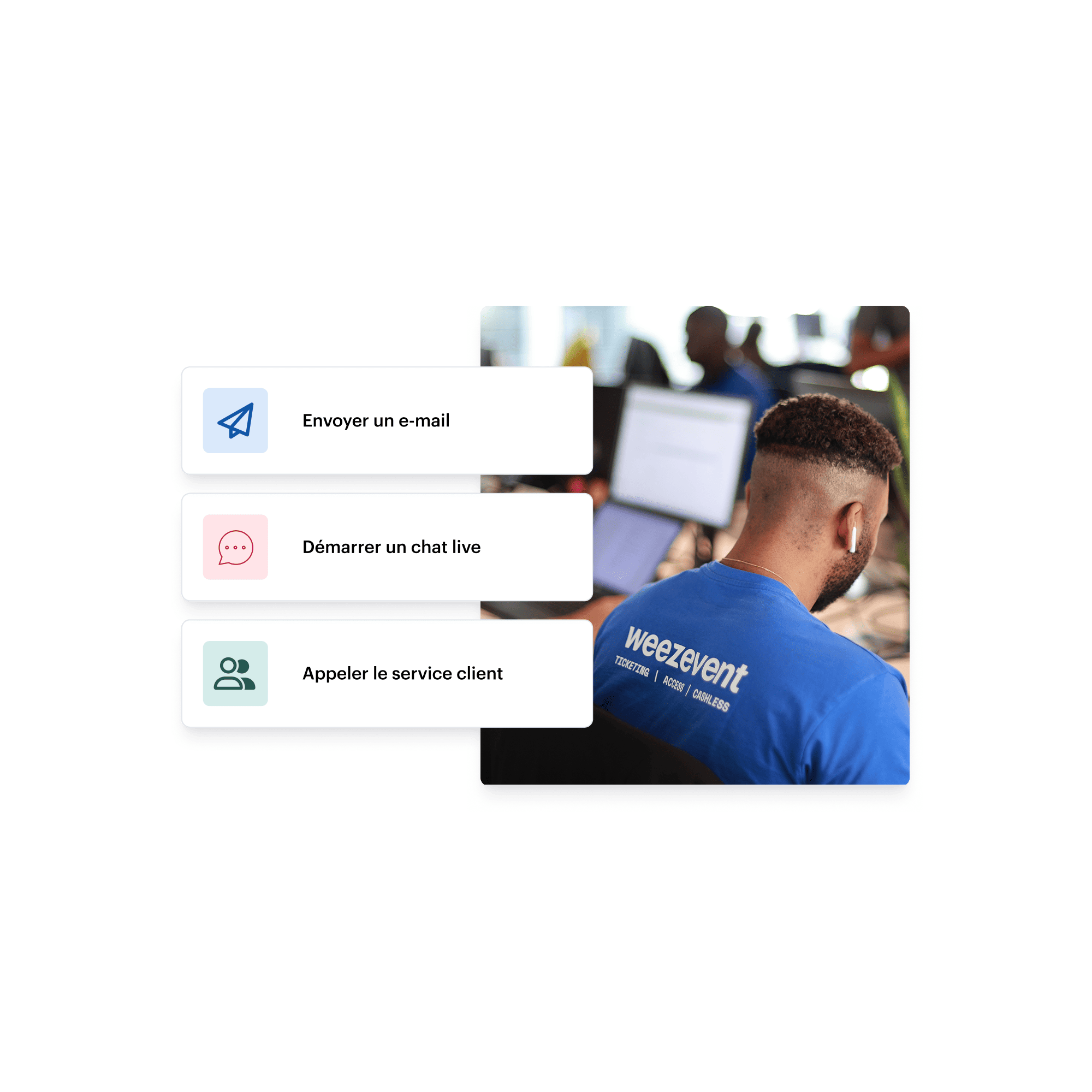 Service client Weezevent