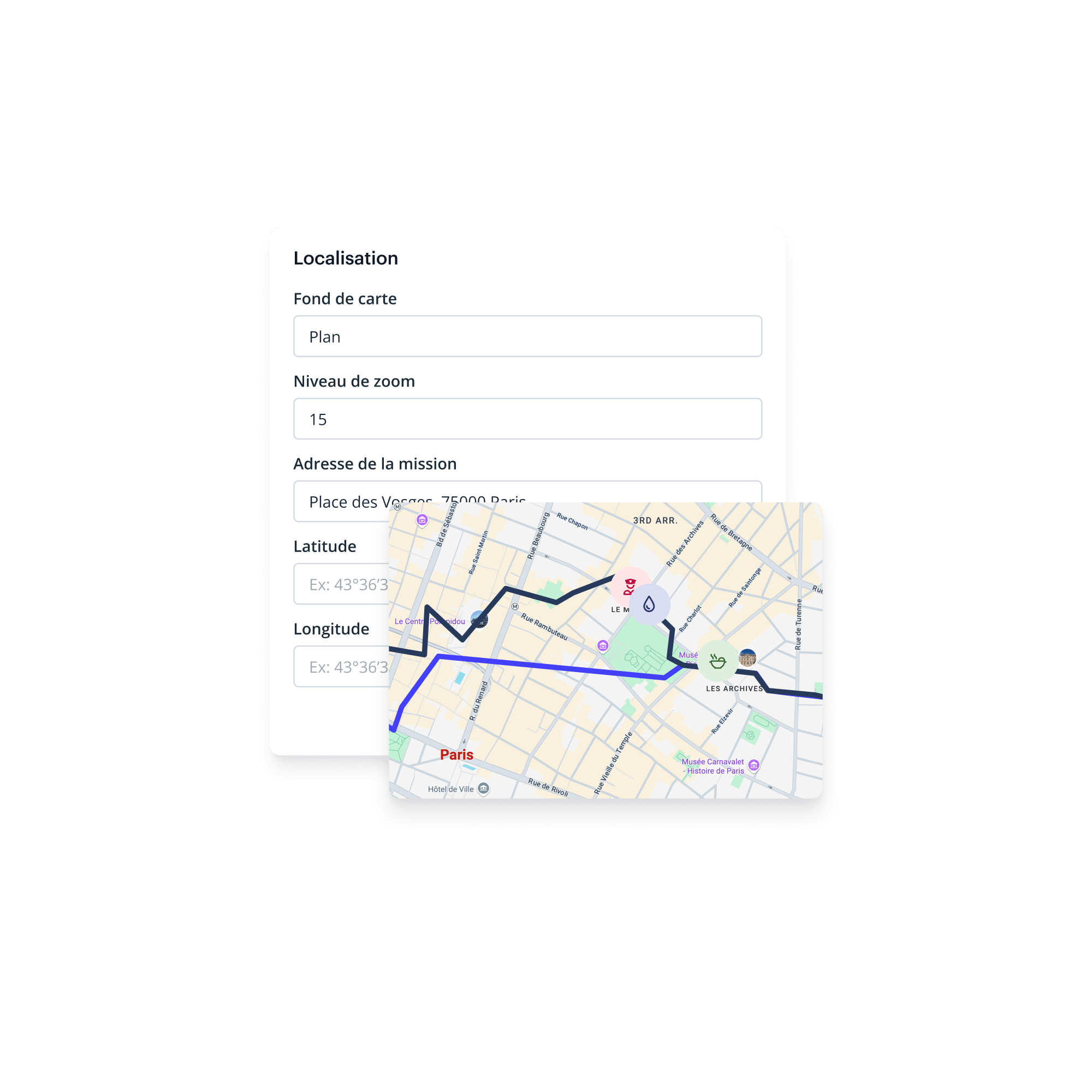 Landing – Planification/Affectation des bénévoles