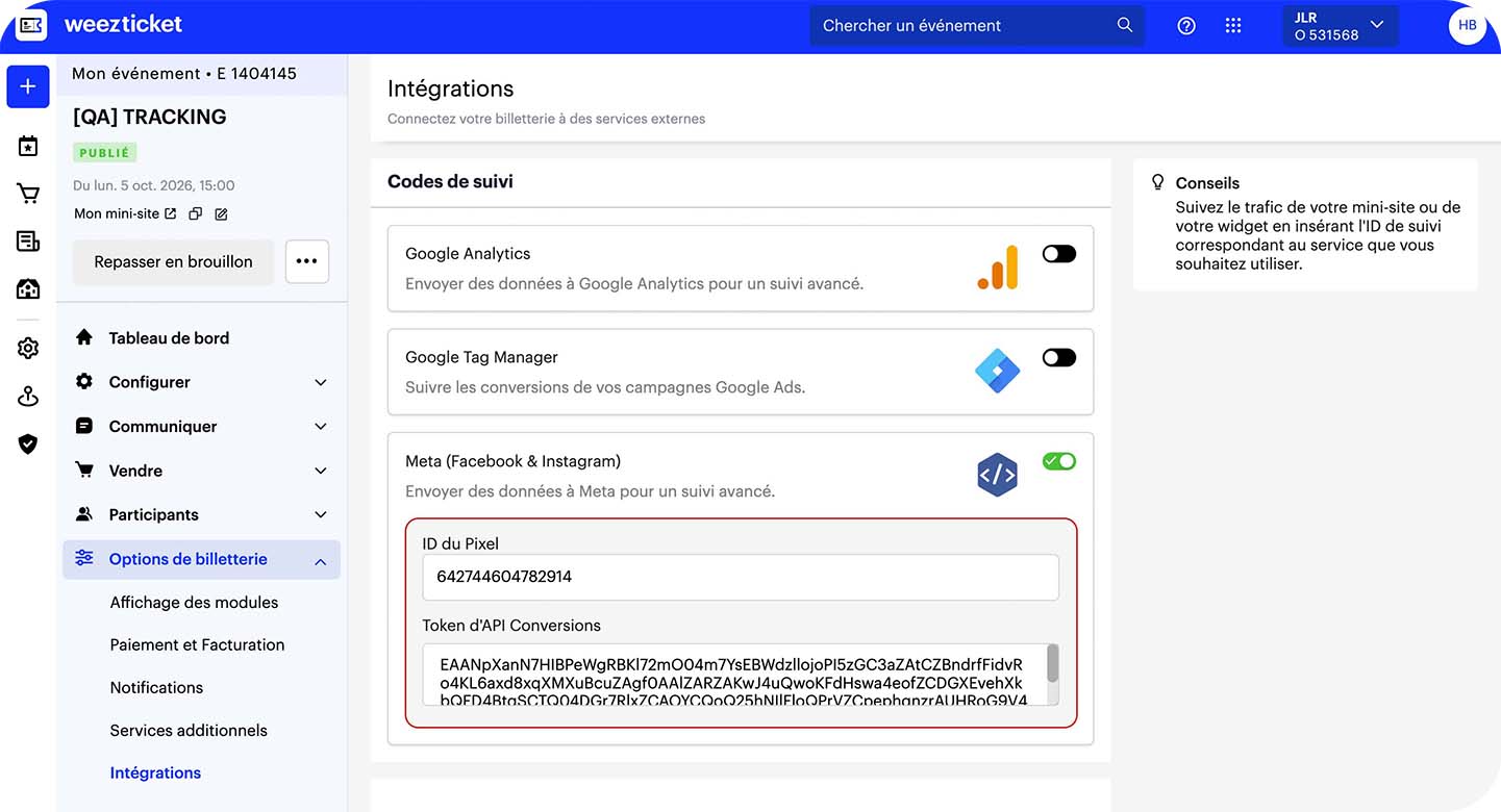 Suivez vos ventes plus précisément grâce à l’API Conversions de Meta