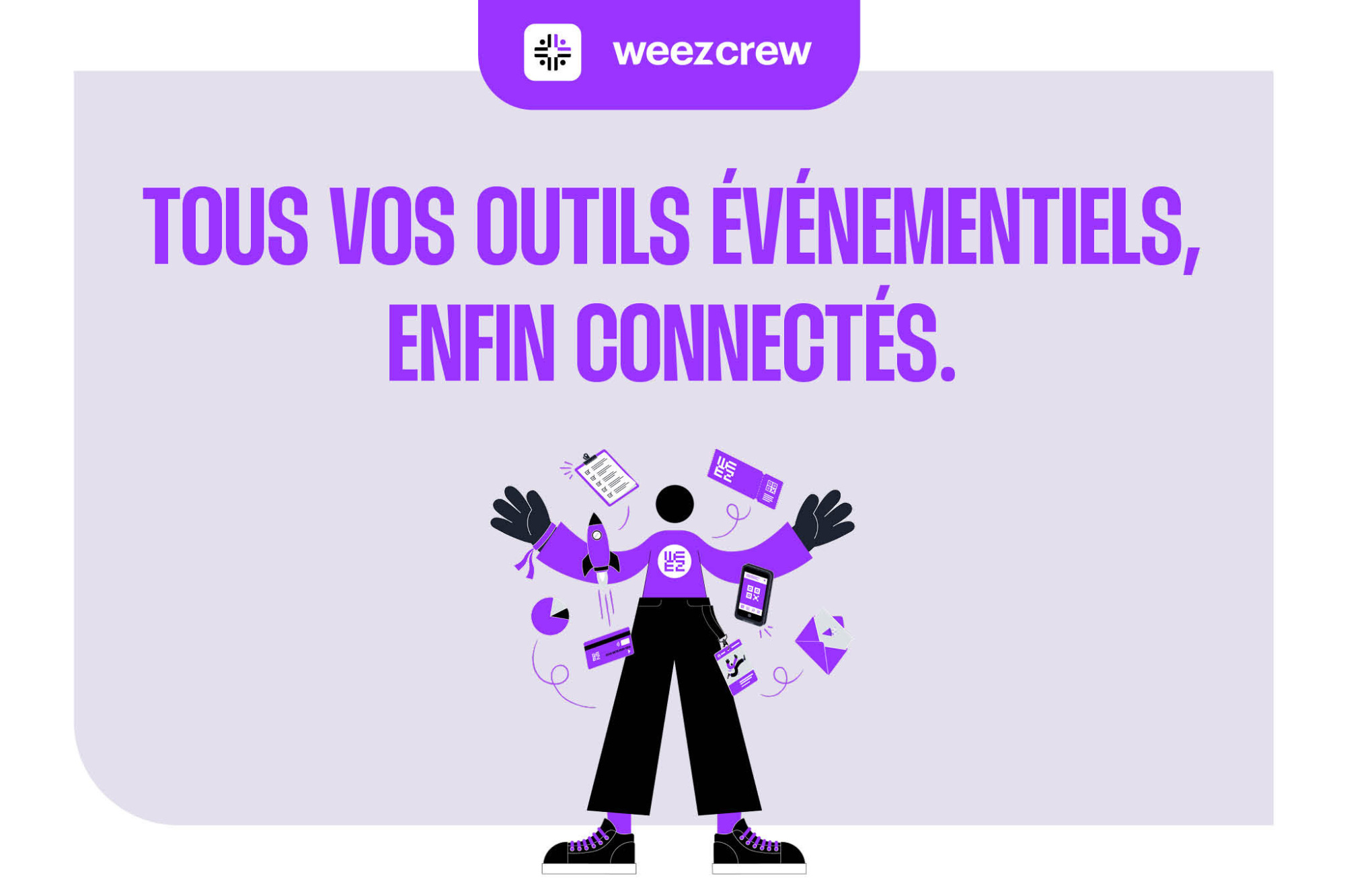 WeezCrew rejoint le back-office Weezevent