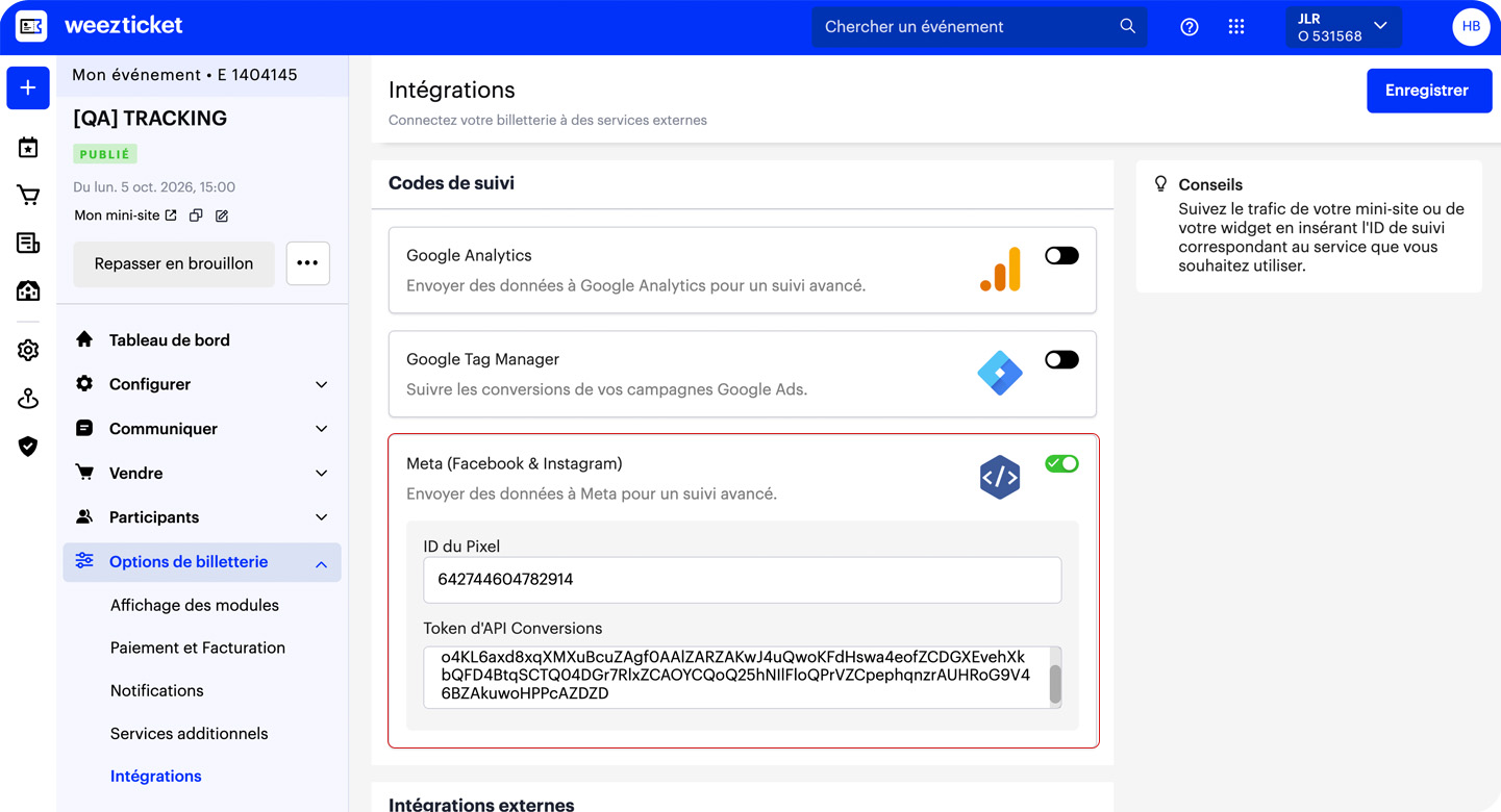Suivez vos ventes avec encore plus de précision grâce à l’API Conversions de Meta