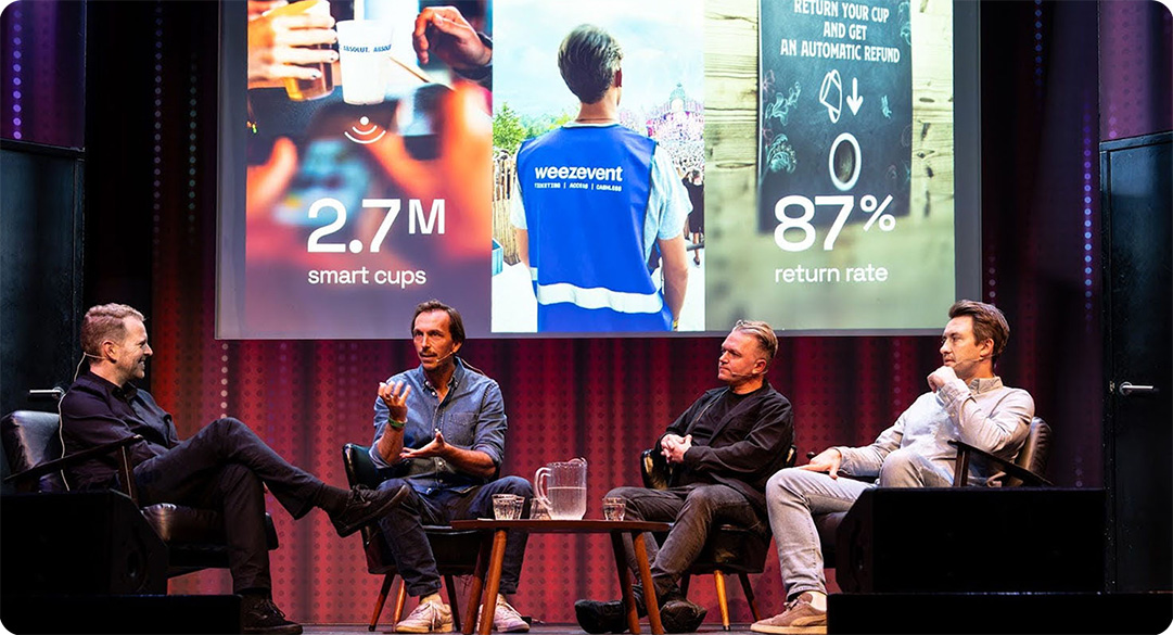 At Amsterdam Dance Event (ADE), our co-founder David De Wever joined the founders of Amplify and Boomtown Festival