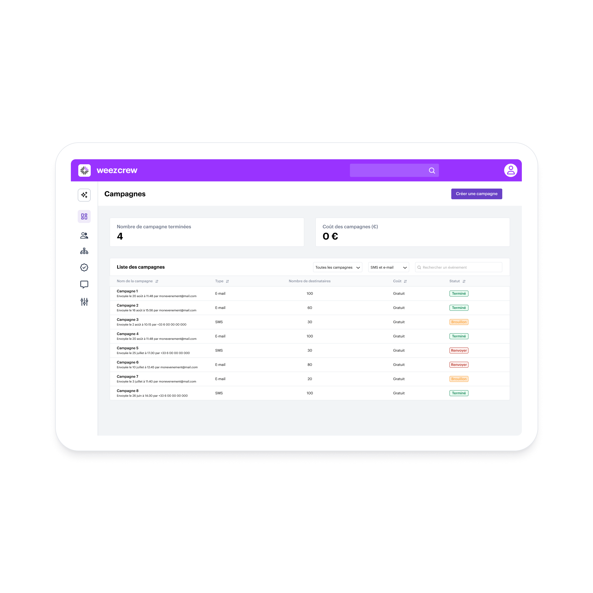 Landing – FR – Communication bénévoles