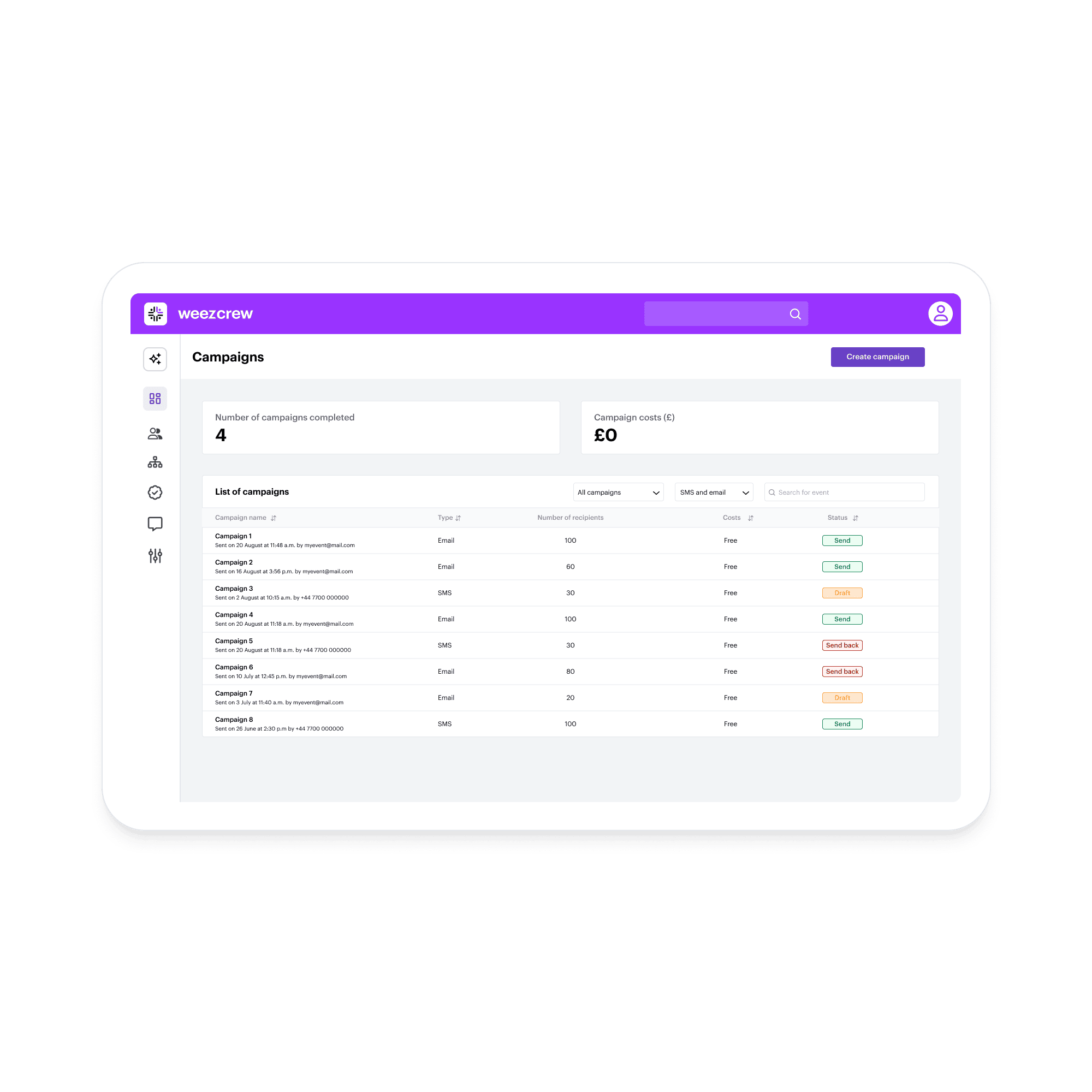 Landing – EN-GB – Communication for volunteers