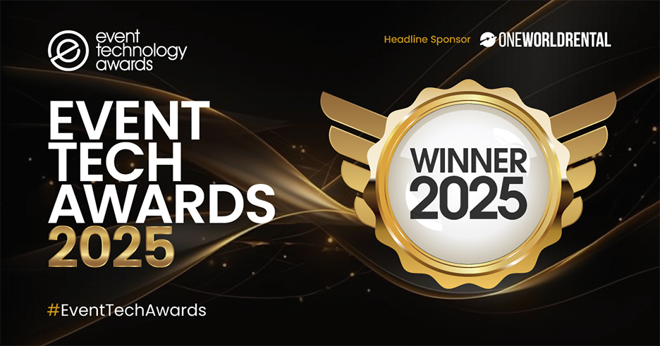 Celebrating our wins at the Event Technology Awards 2025