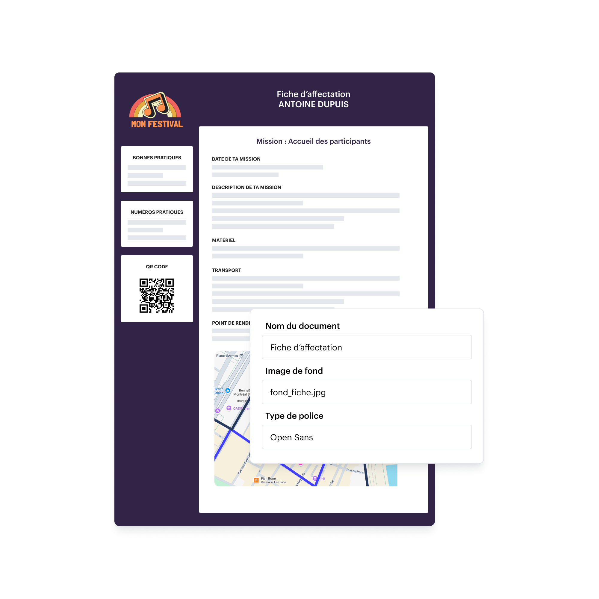 Landing – FR-CA – Planification/Affectation des bénévoles