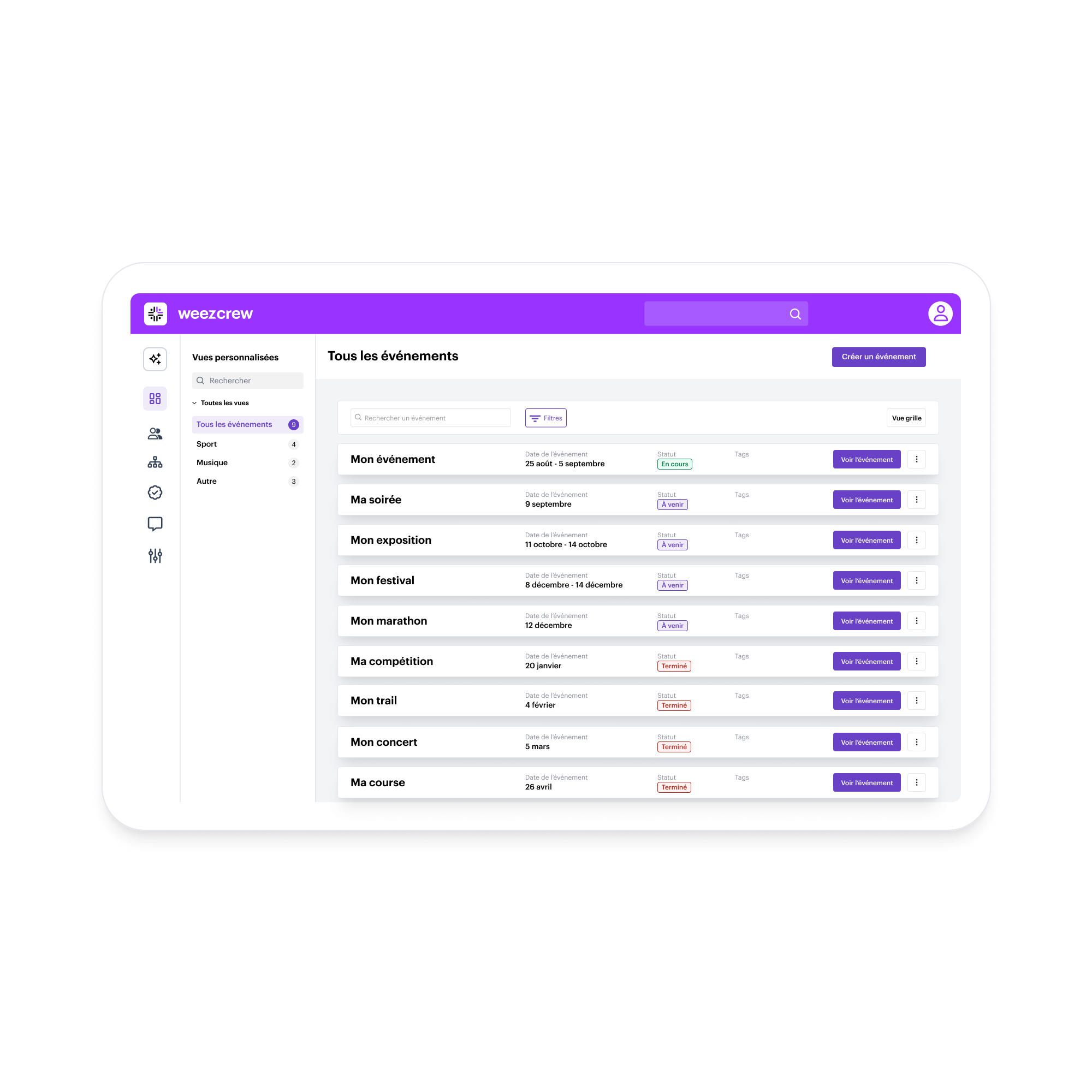Landing – FR-CA – Planification/Affectation des bénévoles