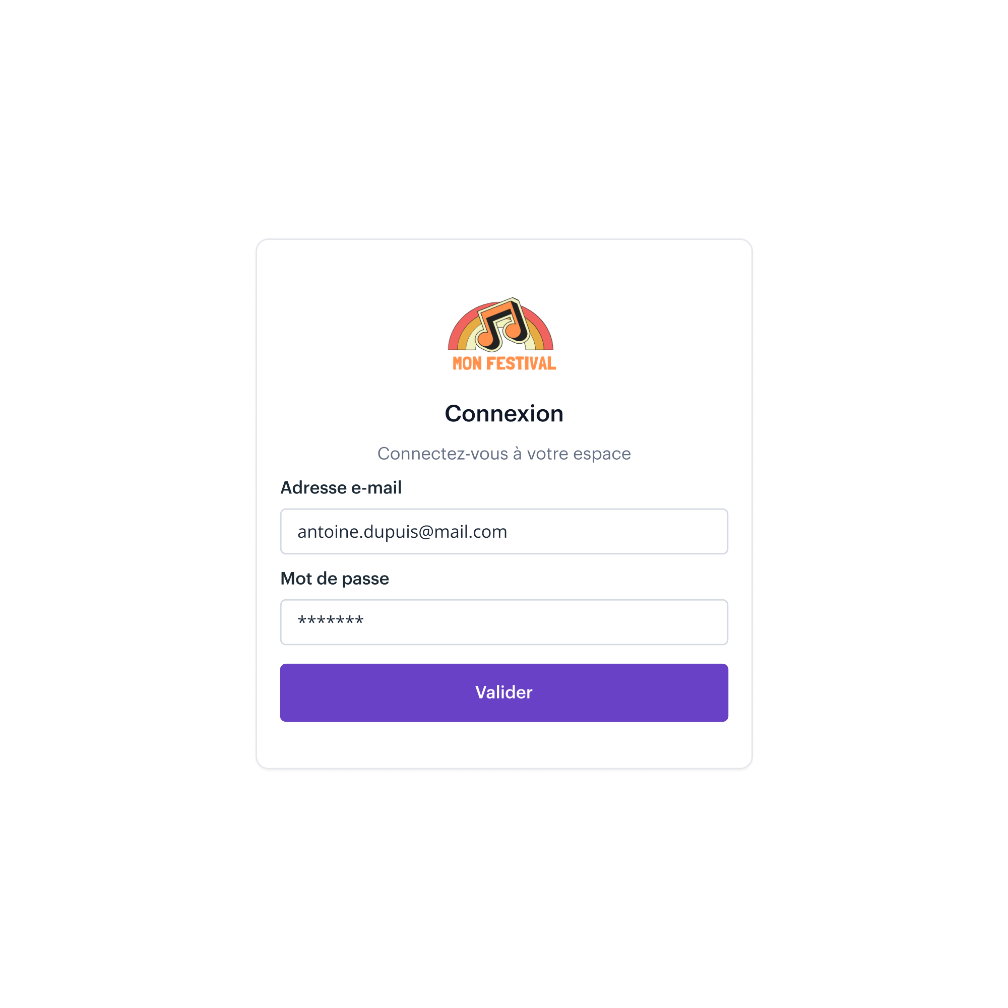 Landing – FR-CH – Planification/Affectation des bénévoles