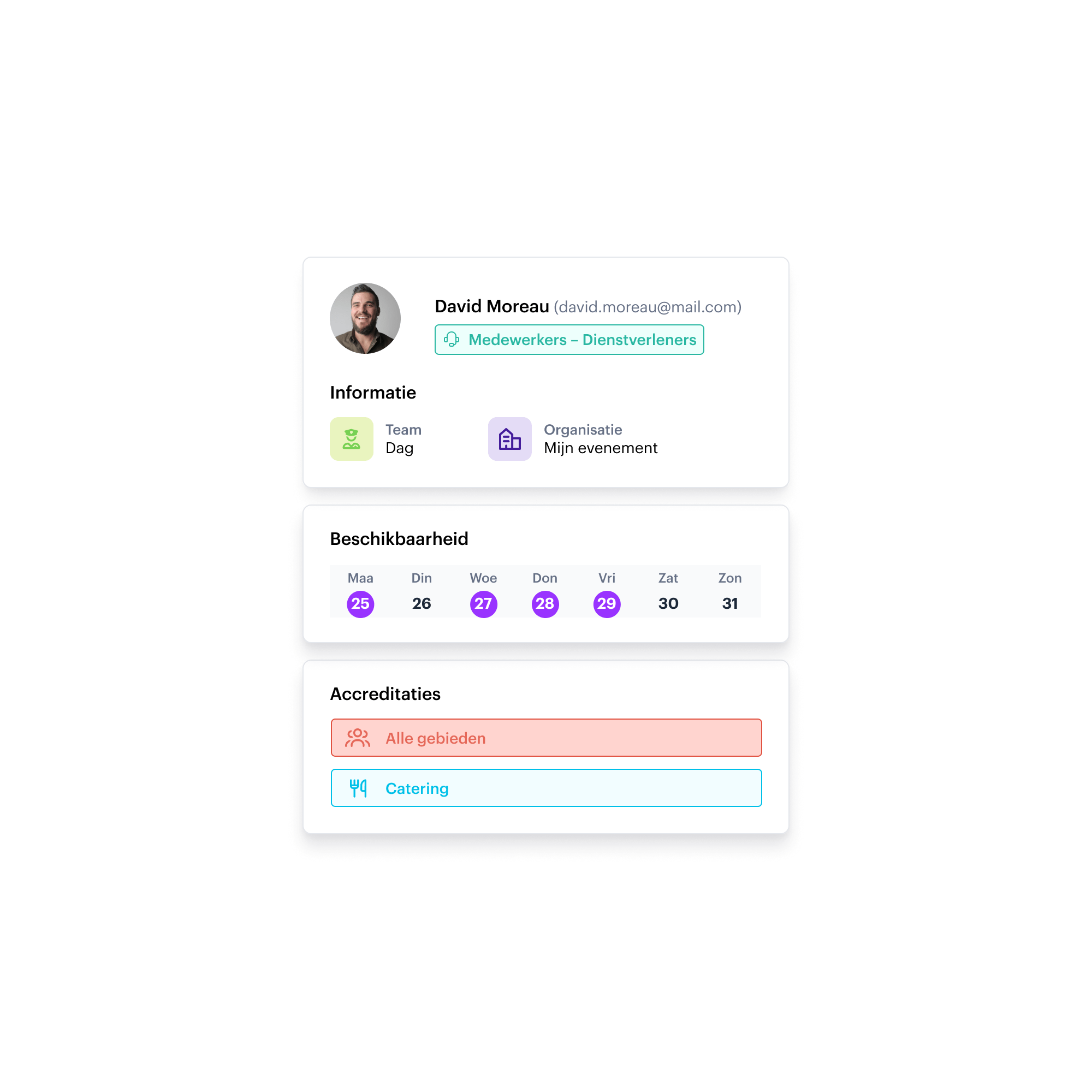 Landing – NL – Communiceer met vrijwilligers