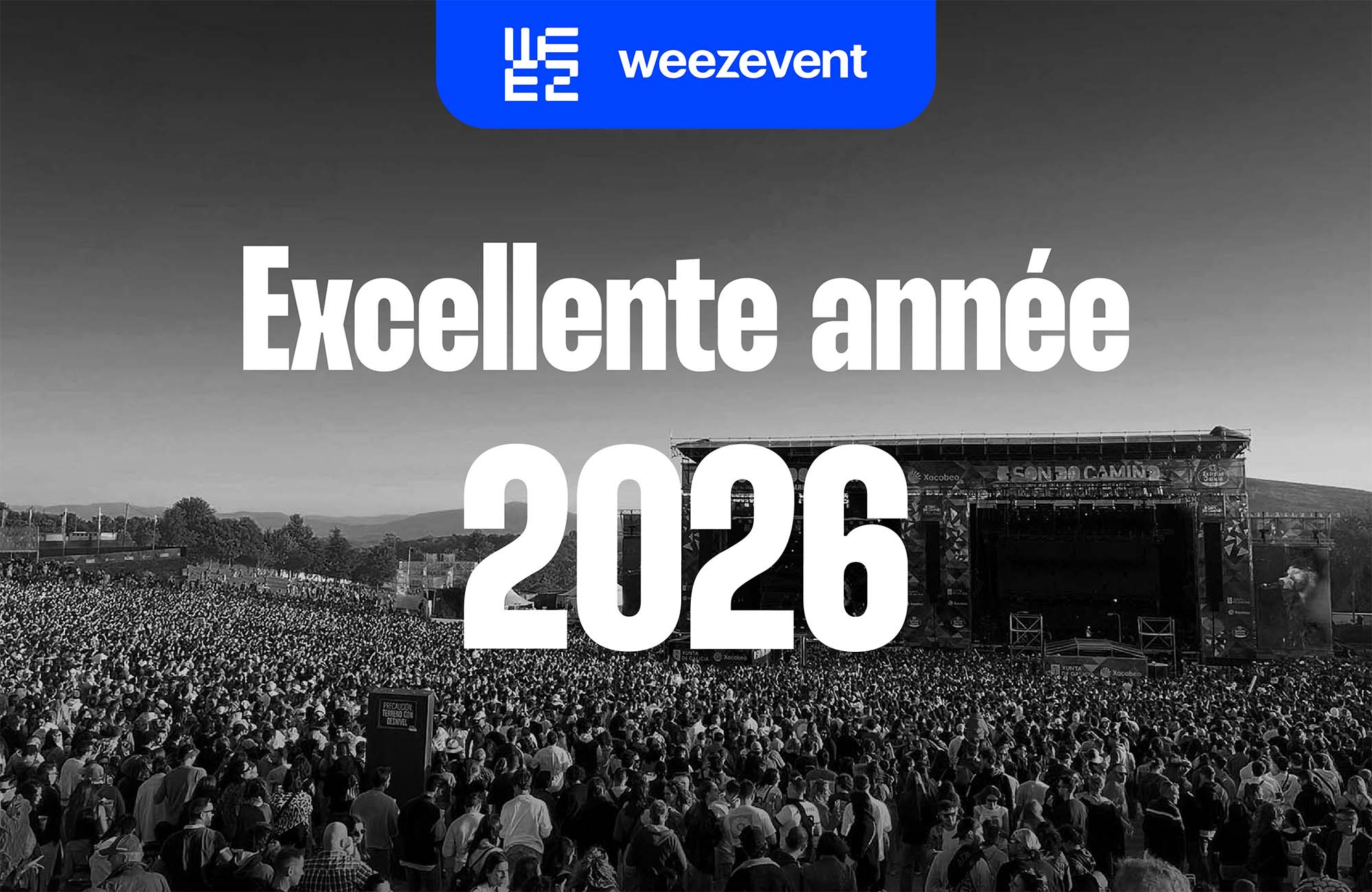 De toute l'équipe Weezevent une merveilleuse année 2026 !