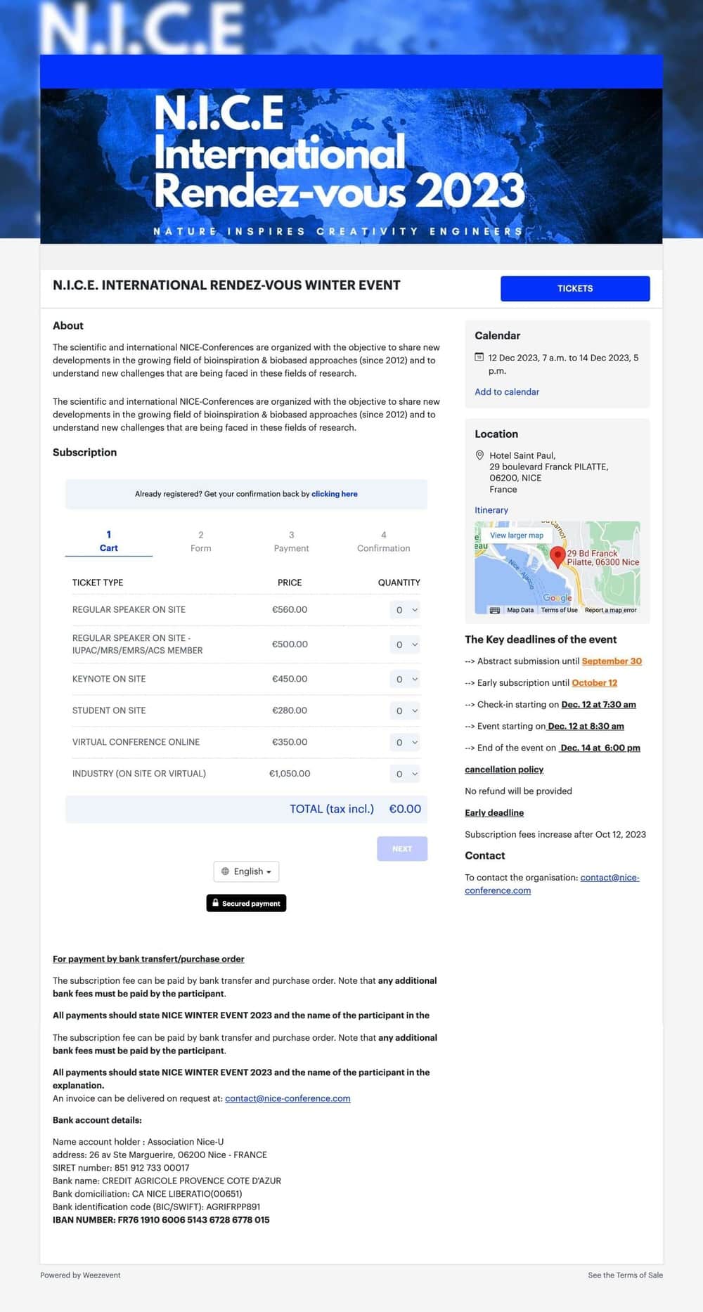 Minisite_Nice International Rendez-vous