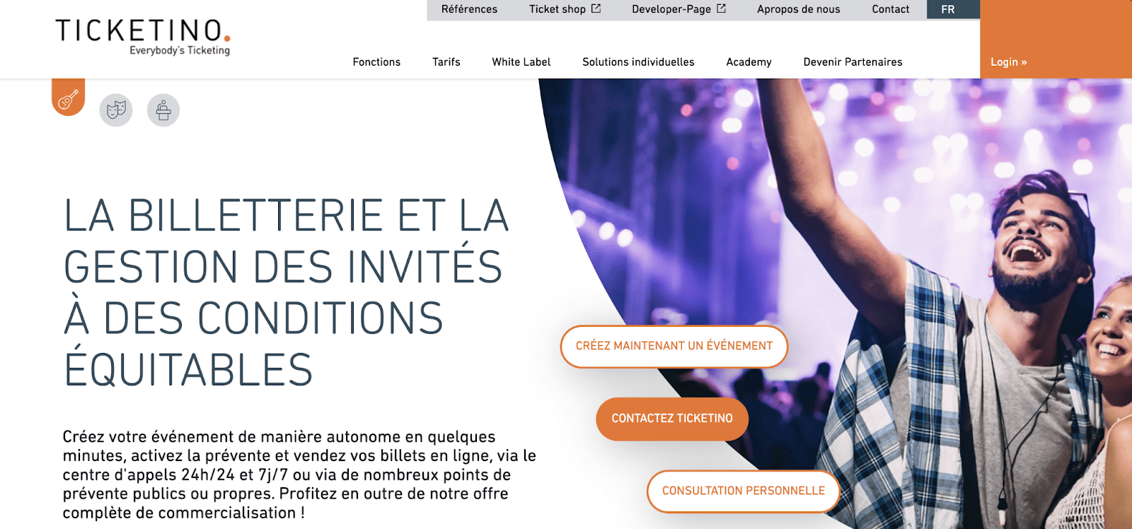 ticketino billetterie