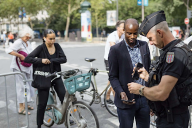 ticket scanning at the Paris olympics in 2024