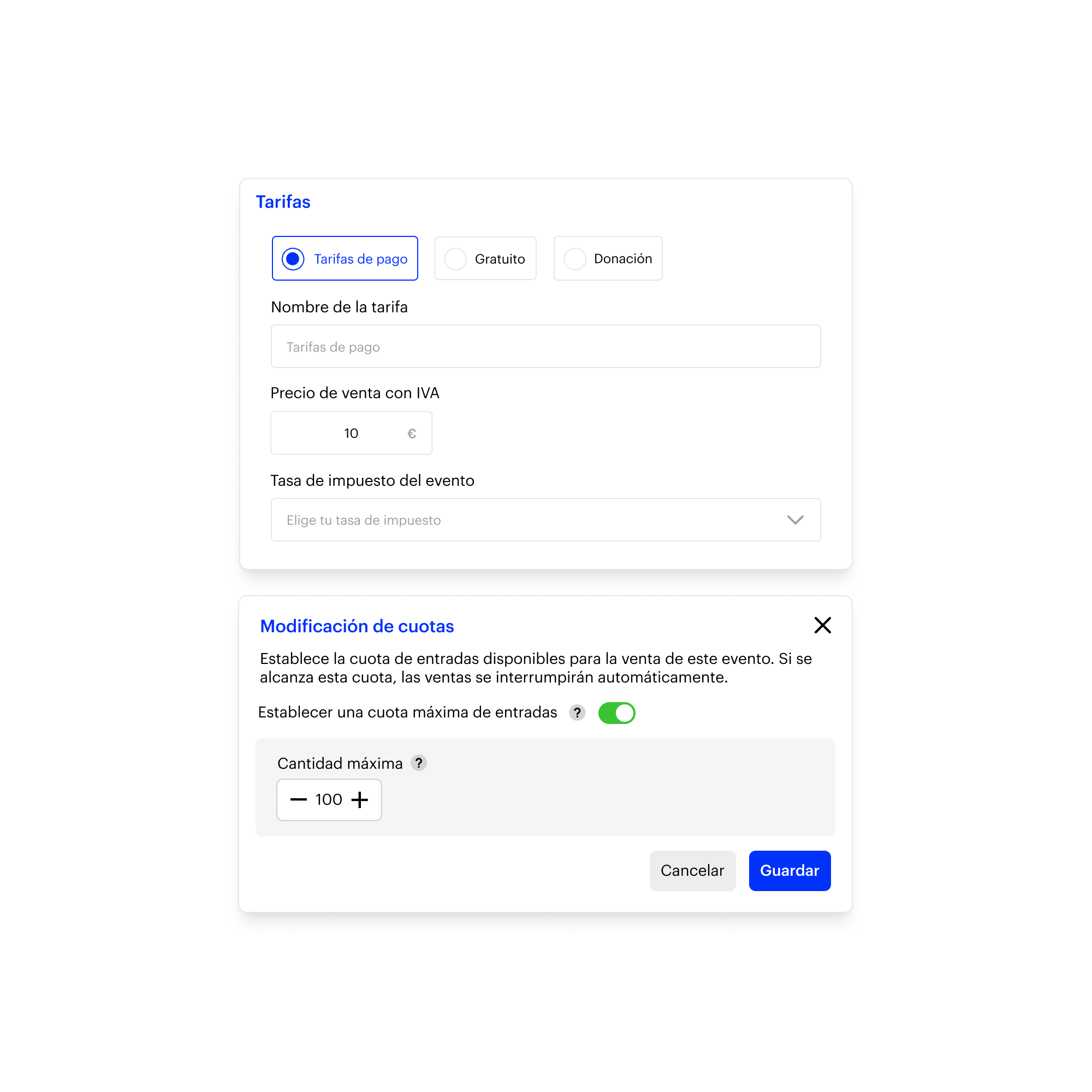 Landing – ES – Inscriptions en ligne