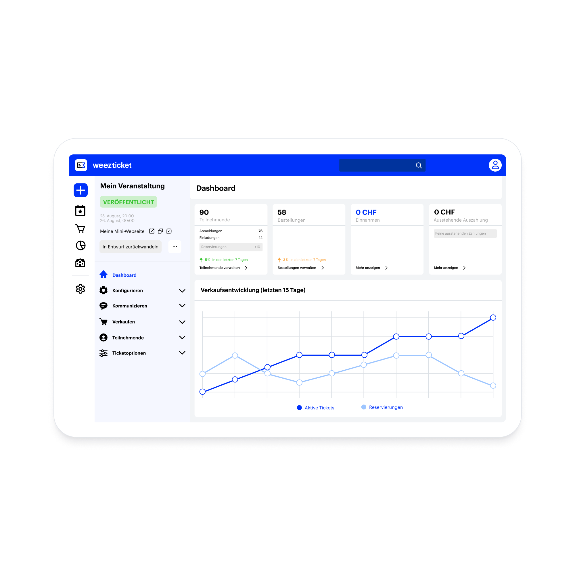Landing – DE-CH – Billetterie gratuite