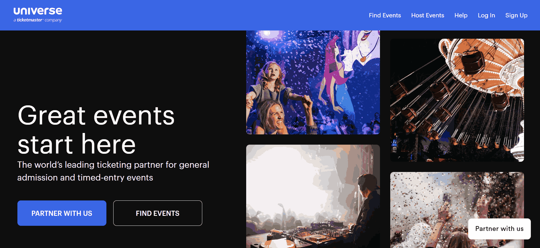 universe ticketmaster