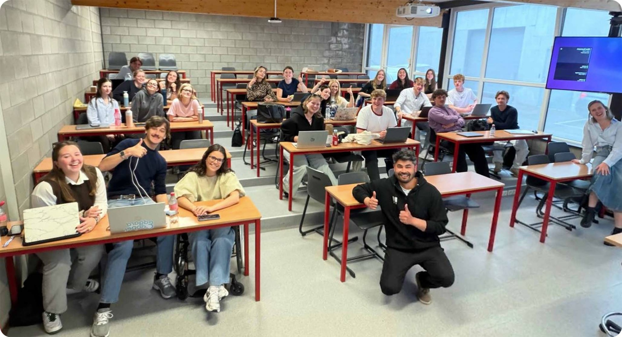 Ontmoeting met de toekomstige eventorganisatoren