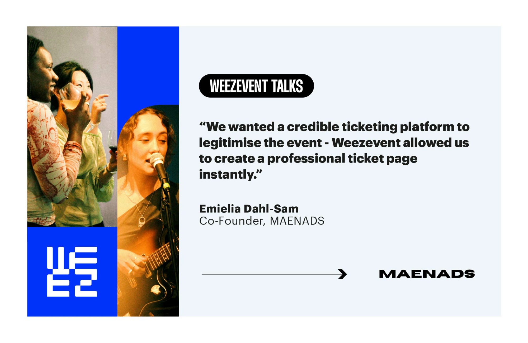 Legitimising your event as a first-time organiser: an interview with MAENADS