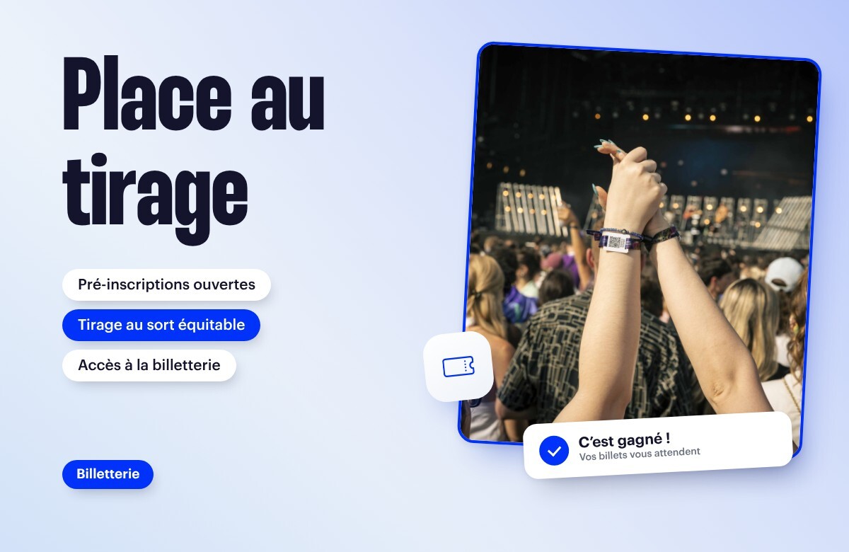 Vente de billets par tirage au sort : gérer une forte demande